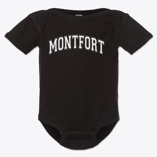 Montfort Academy Varsity Arch Baby Onesie
