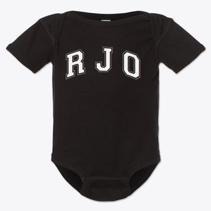 R J O Intermediate School Varsity Arch Baby Onesie