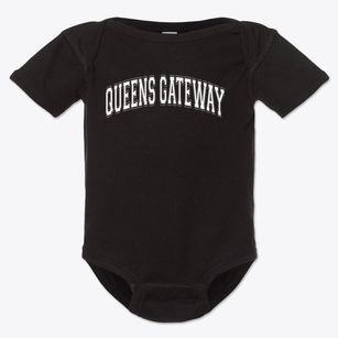 Queens Gateway Health Science School Varsity Arch Baby Onesie