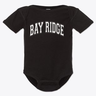 Bay Ridge Prep School Varsity Arch Baby Onesie