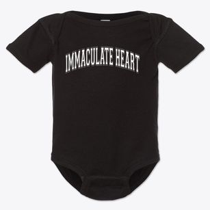 Immaculate Heart Central High School Varsity Arch Baby Onesie