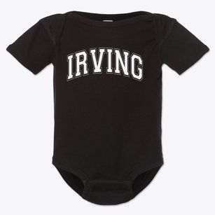 Irving Elementary School Varsity Arch Baby Onesie