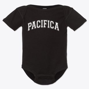 Pacifica Christian High School Varsity Arch Baby Onesie