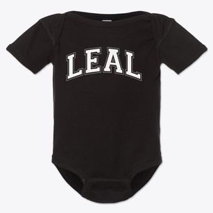 Leal Elementary School Varsity Arch Baby Onesie