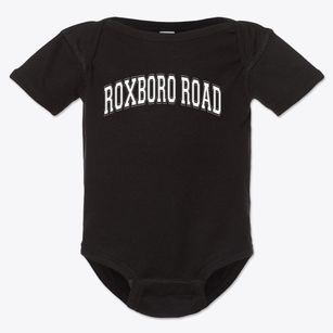 Roxboro Road Elementary School Varsity Arch Baby Onesie