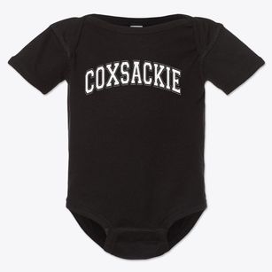Coxsackie Elementary School Varsity Arch Baby Onesie