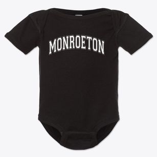 Monroeton Elementary School Varsity Arch Baby Onesie