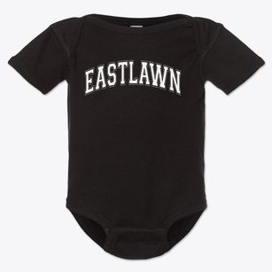 Eastlawn Elementary School Varsity Arch Baby Onesie