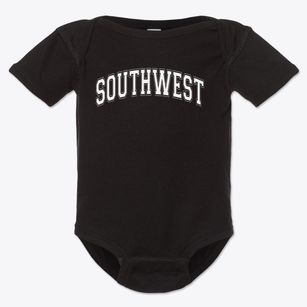 Southwest Middle School Varsity Arch Baby Onesie