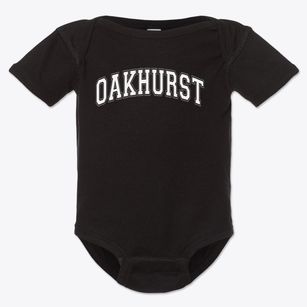 Oakhurst Steam Academy Varsity Arch Baby Onesie