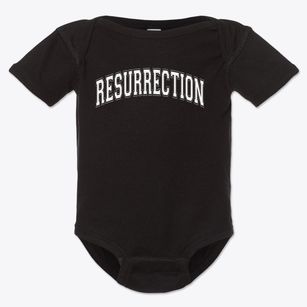 Resurrection Christian School Varsity Arch Baby Onesie