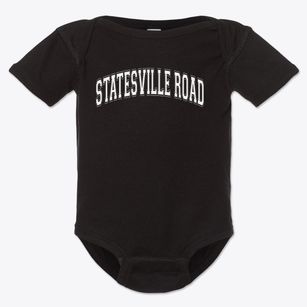 Statesville Road Elementary School Varsity Arch Baby Onesie