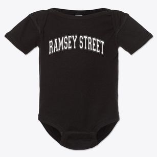 Ramsey Street Middle School Varsity Arch Baby Onesie