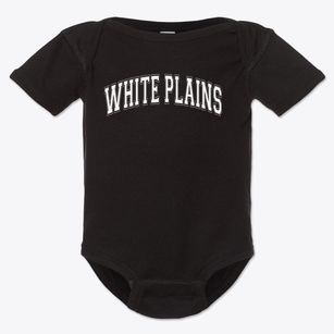 White Plains Elementary School Varsity Arch Baby Onesie