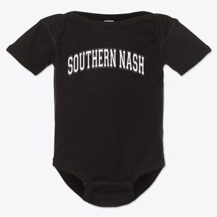 Southern Nash High School Varsity Arch Baby Onesie