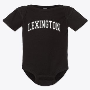 Lexington Senior High School Varsity Arch Baby Onesie