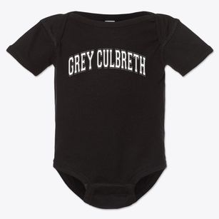 Grey Culbreth Middle School Varsity Arch Baby Onesie