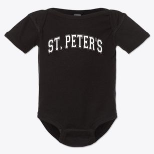 Saint Peter's Catholic School Varsity Arch Baby Onesie