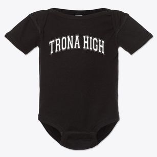 Trona High Varsity Arch Baby Onesie