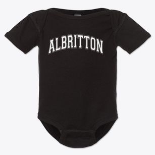 Albritton Junior High School Varsity Arch Baby Onesie