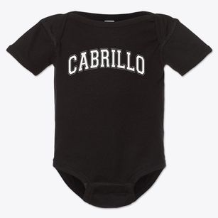 Cabrillo High School Varsity Arch Baby Onesie