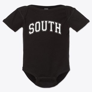 South Elementary School Varsity Arch Baby Onesie