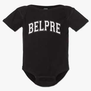 Belpre Elementary School Varsity Arch Baby Onesie