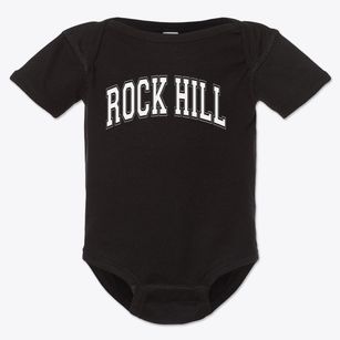 Rock Hill Middle School Varsity Arch Baby Onesie