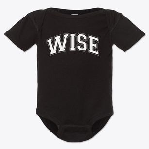 Wise Elementary School Varsity Arch Baby Onesie