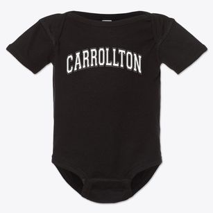Carrollton High School Varsity Arch Baby Onesie