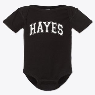 Hayes Intermediate School Varsity Arch Baby Onesie
