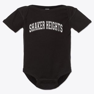 Shaker Heights School District Varsity Arch Baby Onesie