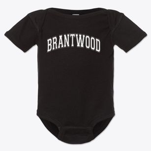 Brantwood Elementary School Varsity Arch Baby Onesie