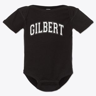 Gilbert Elementary School Varsity Arch Baby Onesie