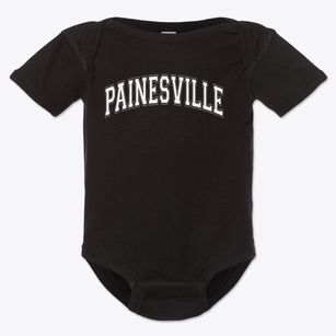 Painesville Christian Academy Varsity Arch Baby Onesie