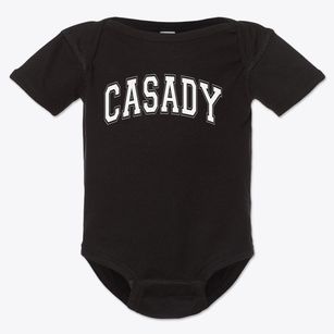 Casady School Varsity Arch Baby Onesie