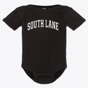 South Lane Academy Varsity Arch Baby Onesie