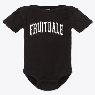 Fruitdale Elementary School Varsity Arch Baby Onesie