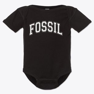 Fossil Elementary School Varsity Arch Baby Onesie