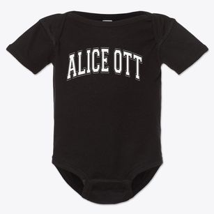 Alice Ott Middle School Varsity Arch Baby Onesie