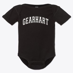 Gearhart Elementary School Varsity Arch Baby Onesie