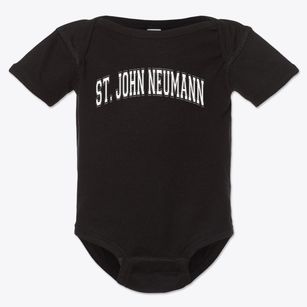 Saint John Neumann High School Varsity Arch Baby Onesie