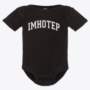Imhotep Institute Charter School Varsity Arch Baby Onesie