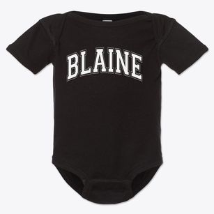 Blaine Elementary School Varsity Arch Baby Onesie