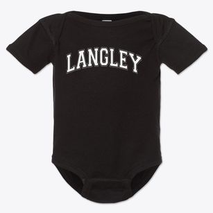 Langley High School Varsity Arch Baby Onesie