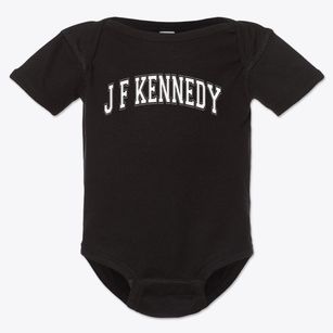 J F Kennedy Primary School Varsity Arch Baby Onesie