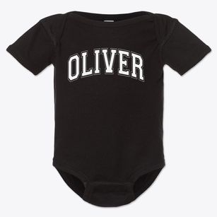 Oliver Hazard Perry Middle School Varsity Arch Baby Onesie