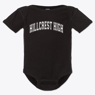 Hillcrest High School Varsity Arch Baby Onesie