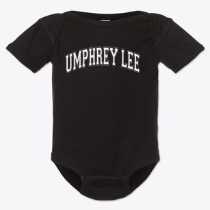 Umphrey Lee Elementary School Varsity Arch Baby Onesie