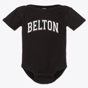 Belton Junior High School Varsity Arch Baby Onesie